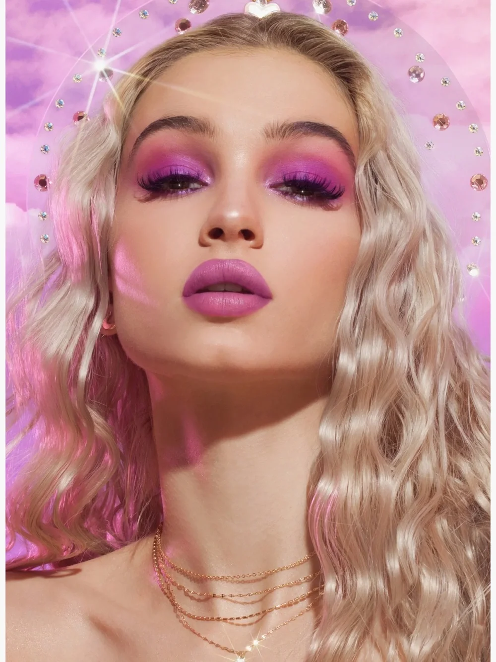 New Lime Crime Venus III Eyeshadow Palette - Pink, Purple & Rose Gold Shades